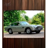 Металлическая табличка Aston Martin DB6